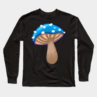 Blue Fungi Long Sleeve T-Shirt